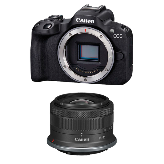 Canon EOS R10 Mirrorless Camera with 18-45mm Lens