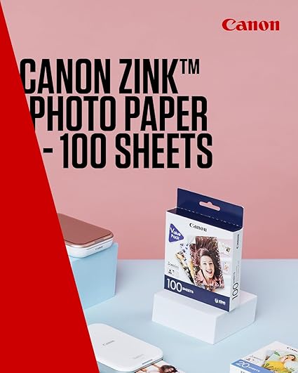Canon ZINK™ 5 x 7.6 cm Photo Paper x100 sheets