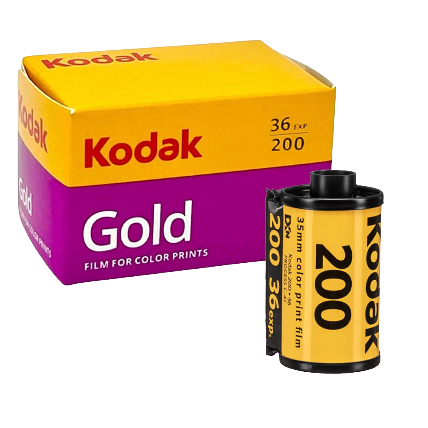 Kodak Gold 200 Color Negative Film (ISO 200) - 36 Exposures