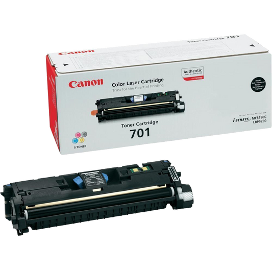 Canon 701BK Black Toner Cartridge