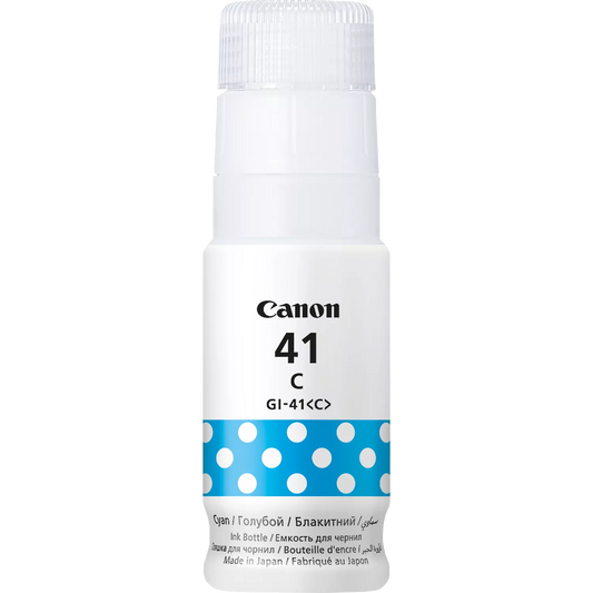 Canon GI-41C Ink Bottle, Cyan