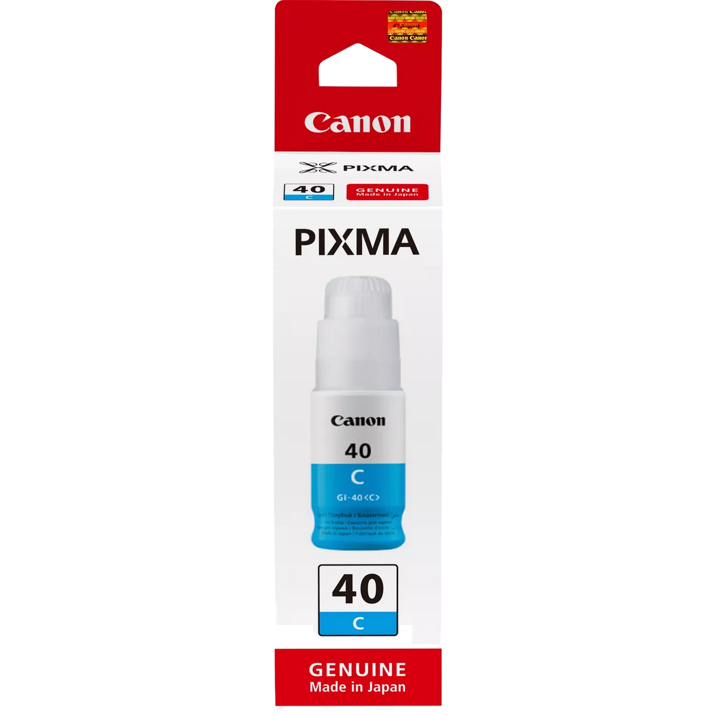 Canon GI-40 C, High Yield, Ink Bottle, Cyan