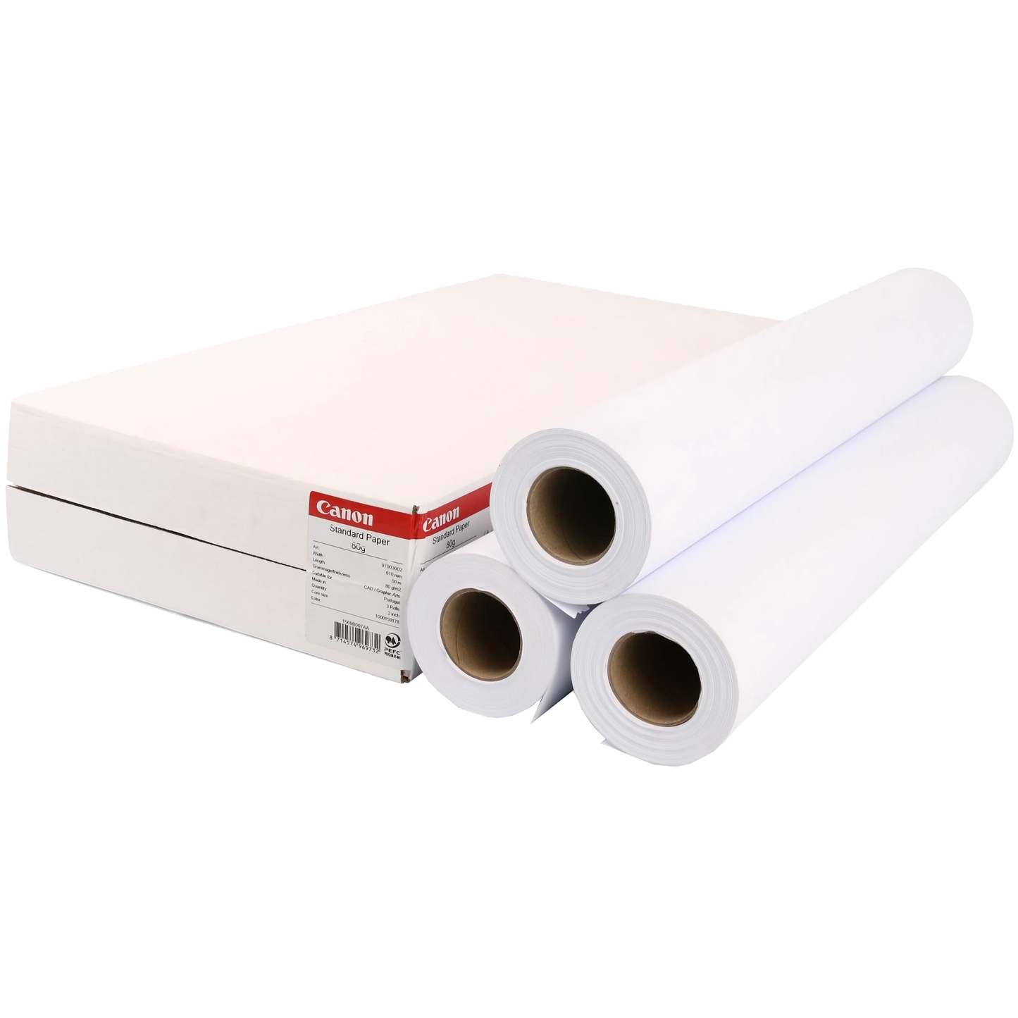 Canon Standard Paper 610mmX50m 80g. (3x box)