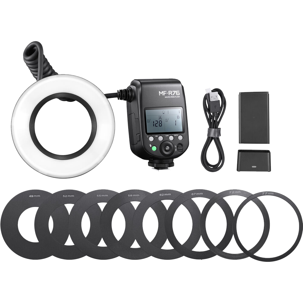 Godox MF-R76 Macro Ring Flash for Sony