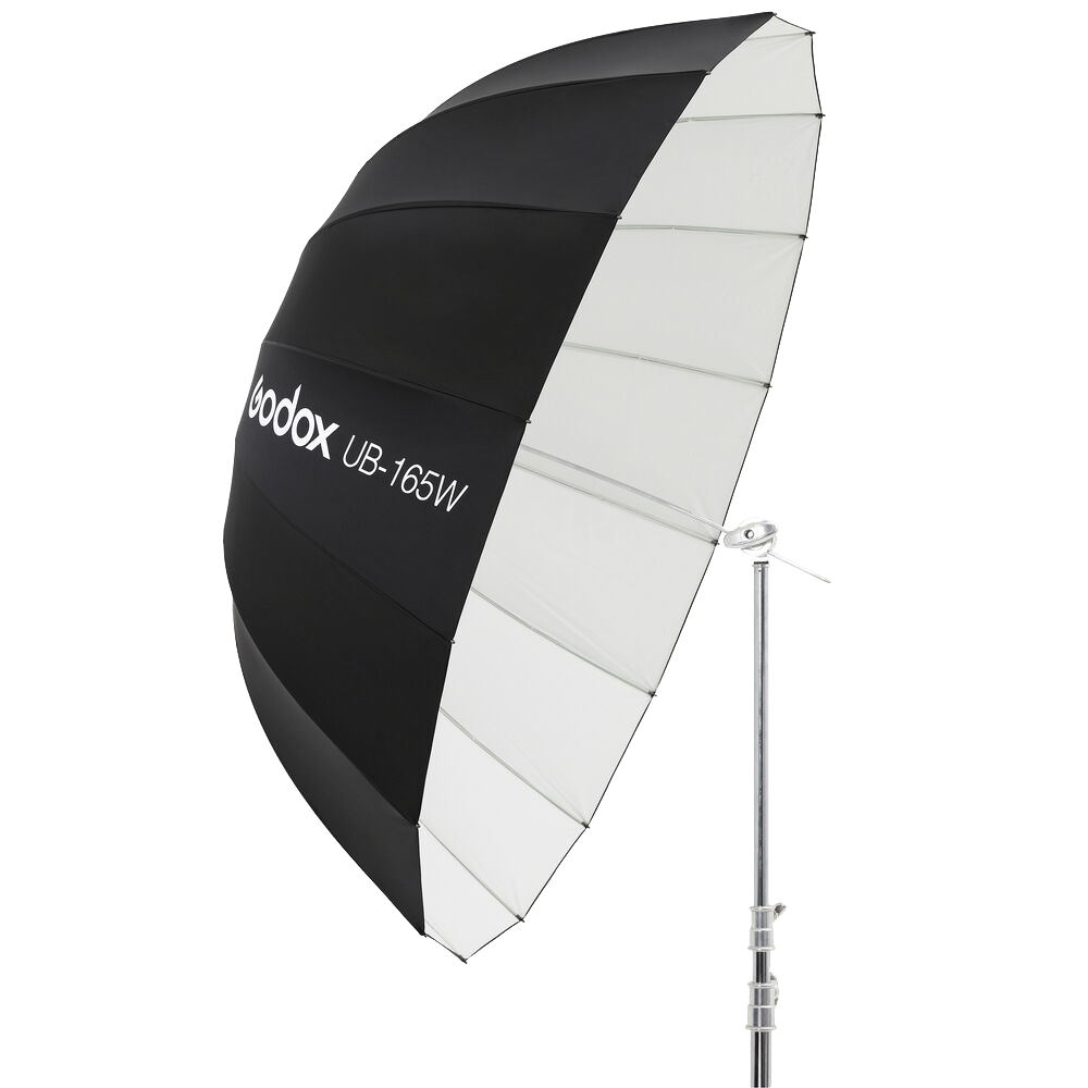 Godox White Parabolic Umbrella (65") UB-165W