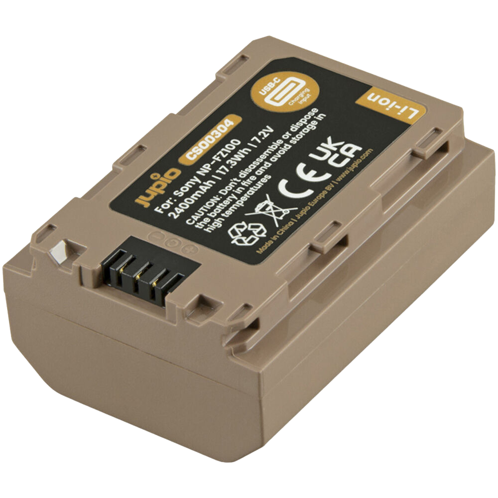 Jupio NP-FZ100 Ultra C Battery with USB-C Charging Port