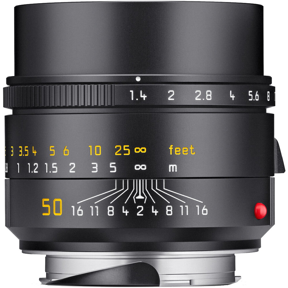 Leica Summilux-M 50mm f/1.4 ASPH. Lens (Black Chrome Finish)