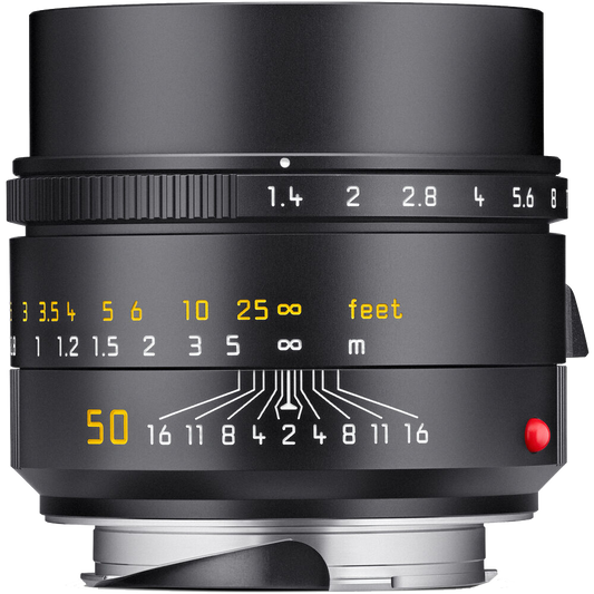 Leica Summilux-M 50mm f/1.4 ASPH. Lens (Black Chrome Finish)