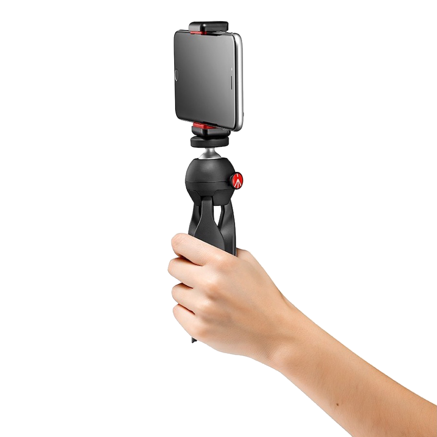 Manfrotto PIXI Mini Tripod Kit with Smartphone Clamp