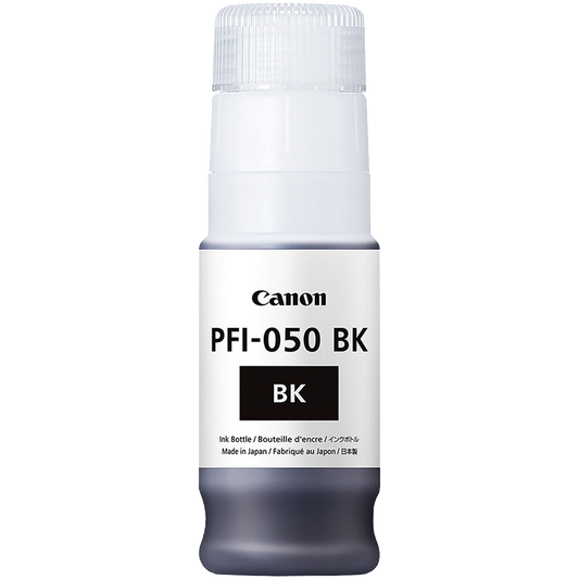 Canon PFI-050 Black Pigment Ink Tank for imagePROGRAF TC-20 (70mL)