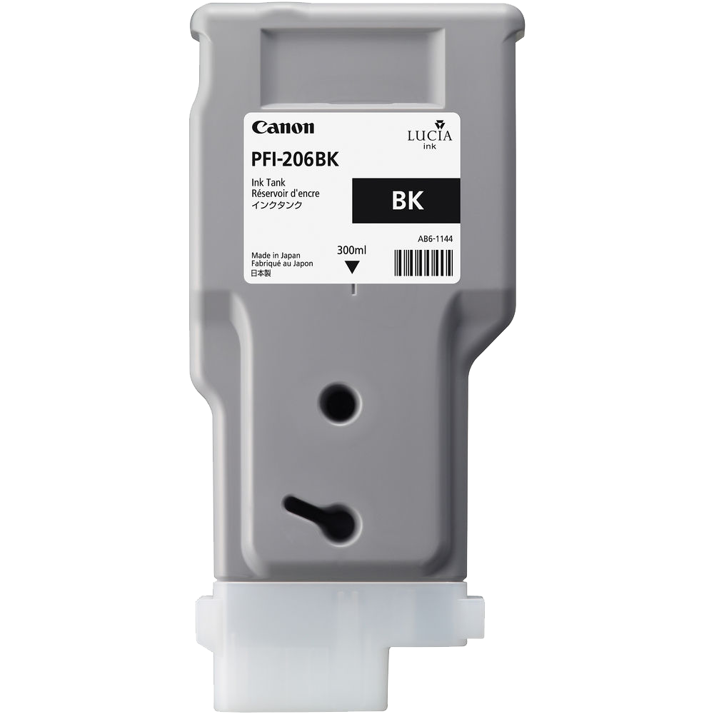 Canon PFI-206 Black Ink Cartridge (300 ml)