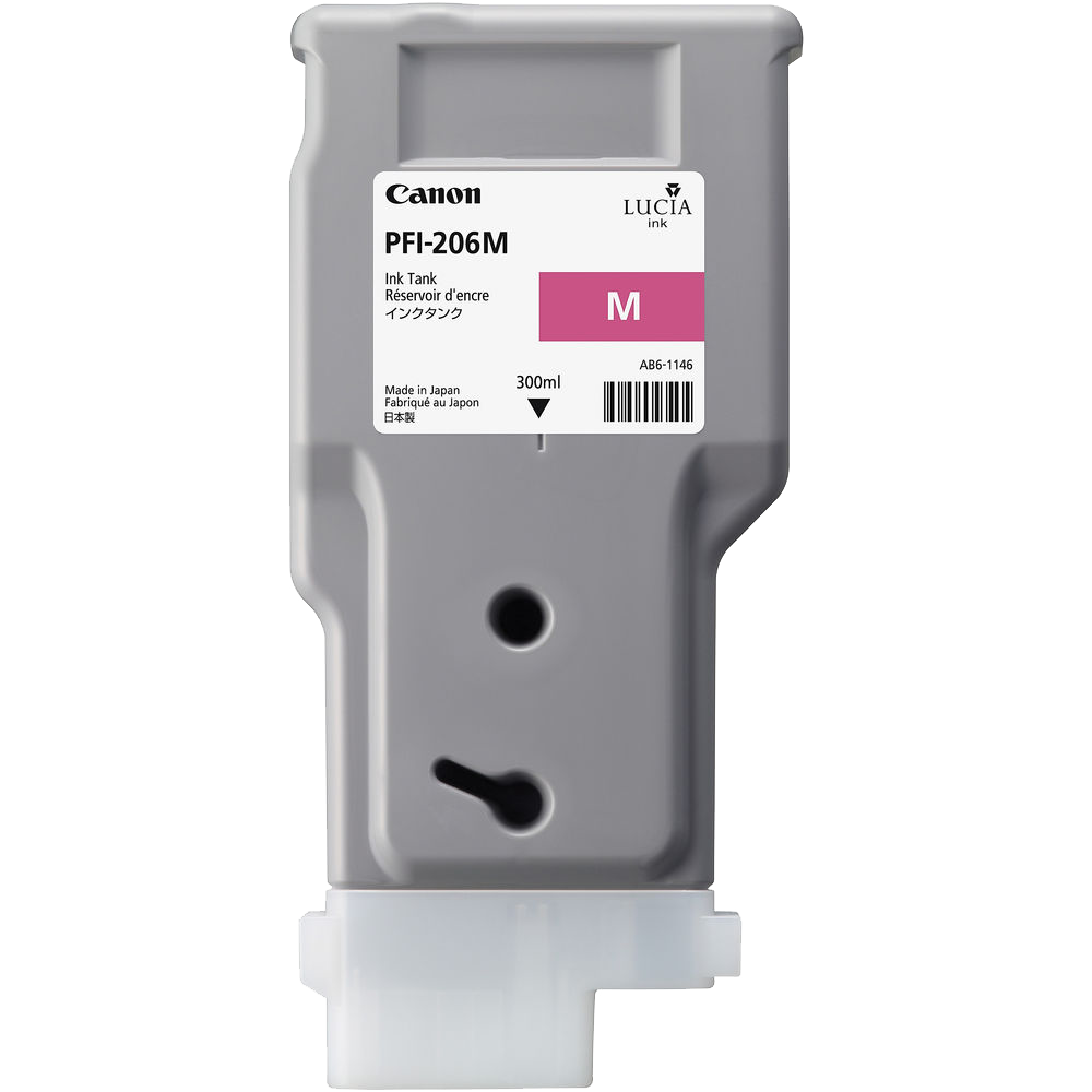 Canon PFI-206 Magenta Ink Cartridge (300 ml)