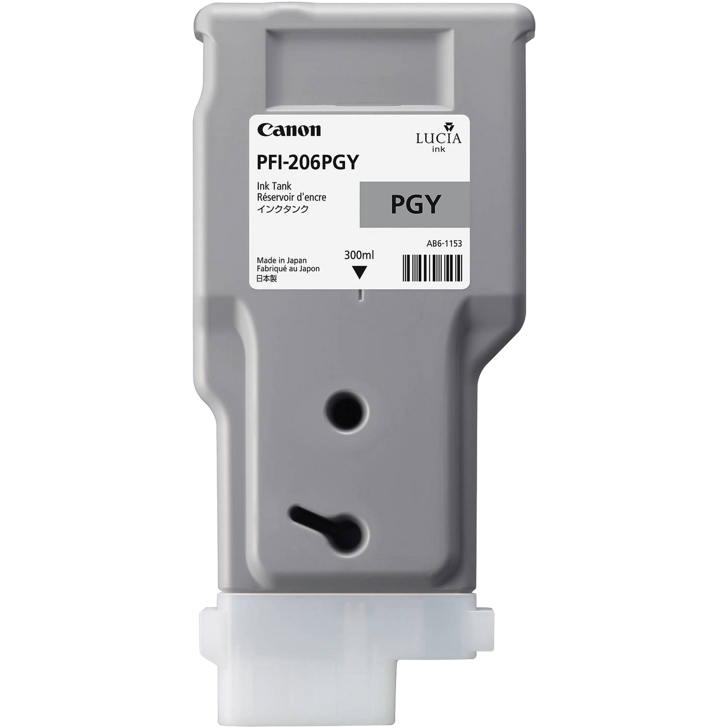 Canon PFI-206 Photo Gray Ink Cartridge (300 ml)