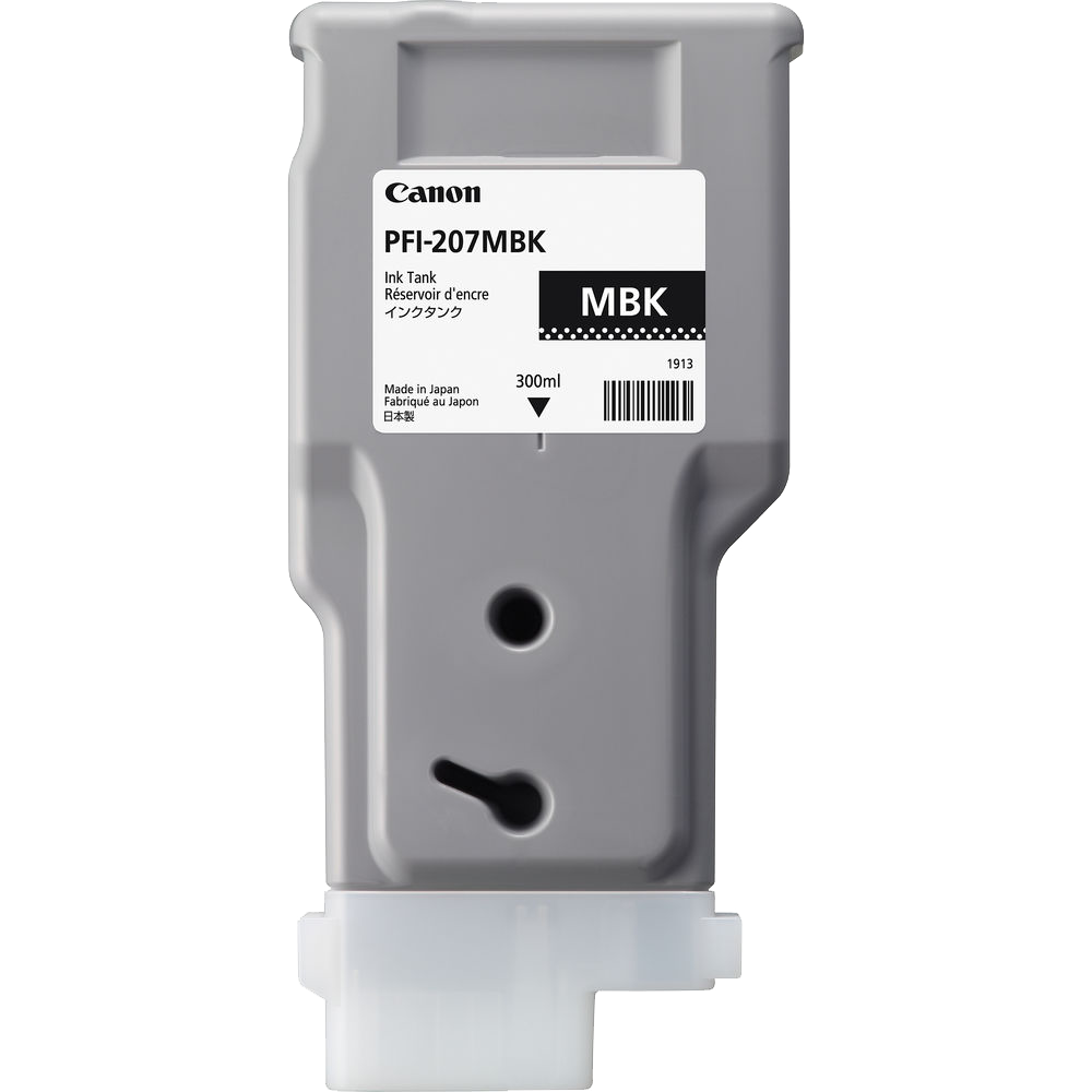 Canon PFI-207MBK Matte Black Ink Cartridge (300 ml)