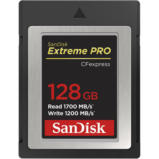 SanDisk 128GB Extreme PRO CFexpress Card Type B
