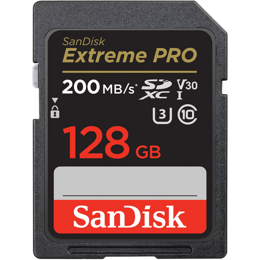 SanDisk 128GB Extreme PRO UHS-I SDXC Memory Card