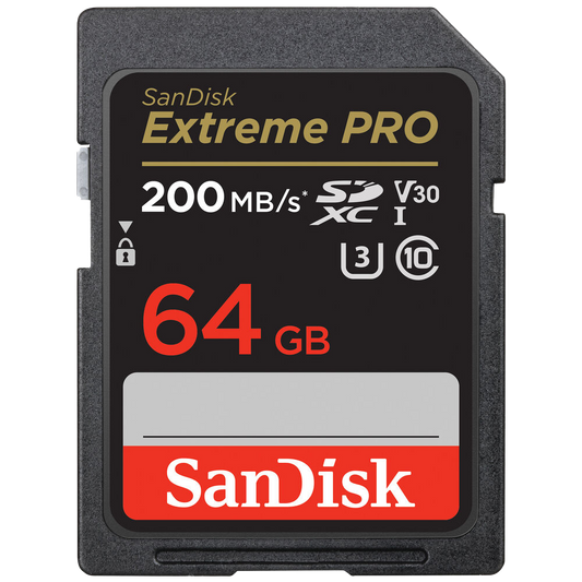 SanDisk 64GB Extreme PRO UHS-I SDXC Memory Card