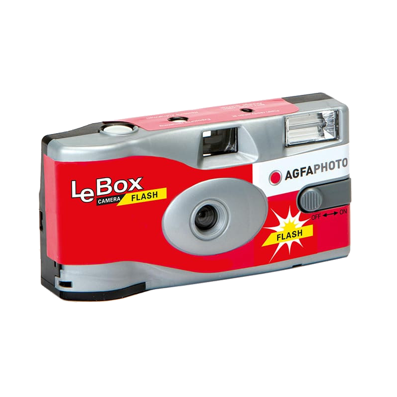 AgfaPhoto LeBox Flash - Disposable camera - 27 colour photos
