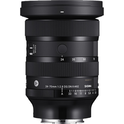 Sigma 24-70mm f/2.8 DG DN II Art Lens for Sony E