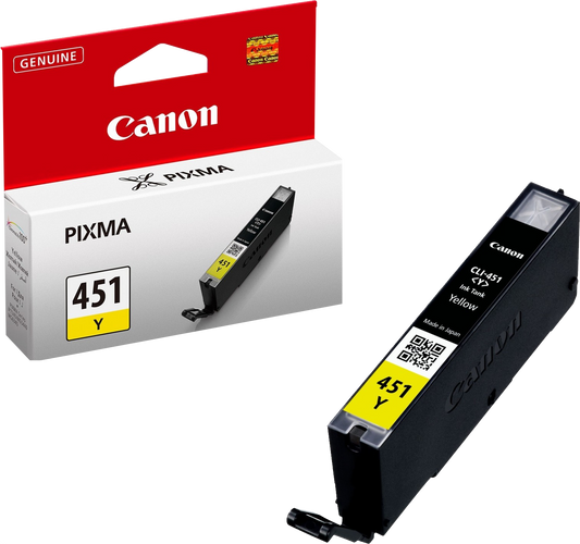 Canon CLI-451 Y Yellouw Ink Cartridge