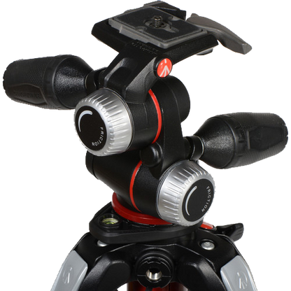 Manfrotto MK055XPRO3-3W Aluminum Tripod with 3-Way Pan/Tilt Head