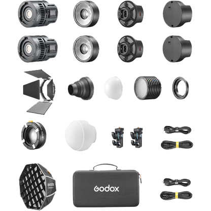 Godox RS60Bi Bi-Color LED Monolight (2-Light Kit)