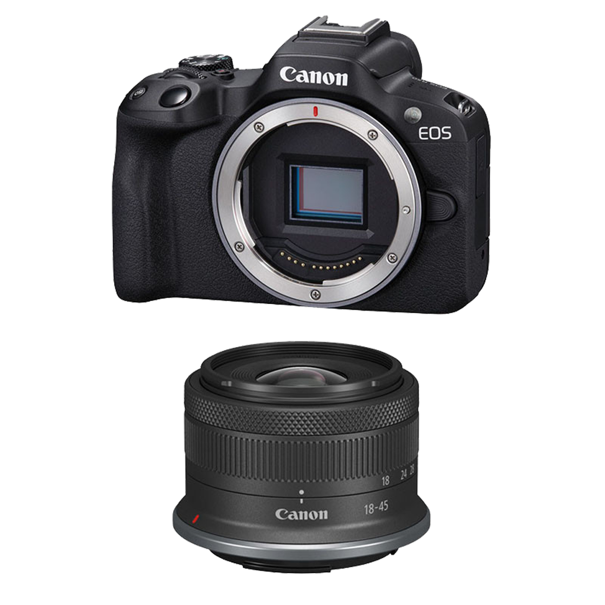 Canon EOS R10 Mirrorless Camera with 18-45mm Lens