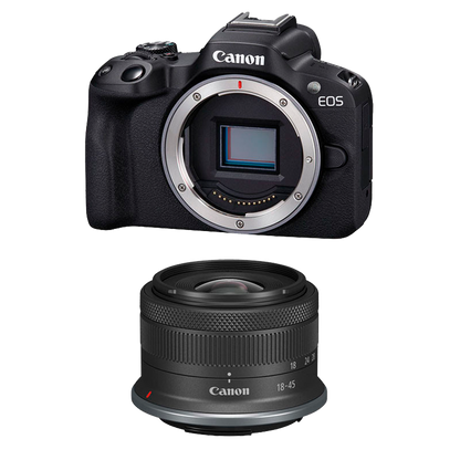 Canon EOS R10 Mirrorless Camera with 18-45mm Lens