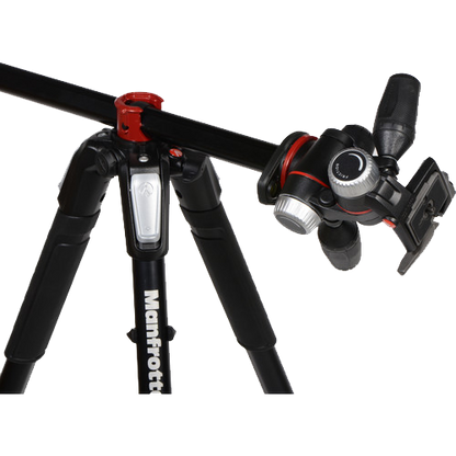 Manfrotto MK055XPRO3-3W Aluminum Tripod with 3-Way Pan/Tilt Head