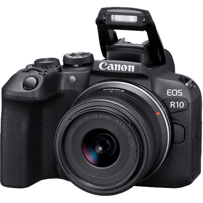 Canon EOS R10 Mirrorless Camera with 18-45mm Lens