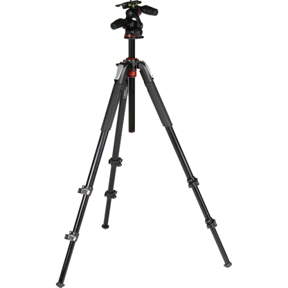 Manfrotto MK055XPRO3-3W Aluminum Tripod with 3-Way Pan/Tilt Head