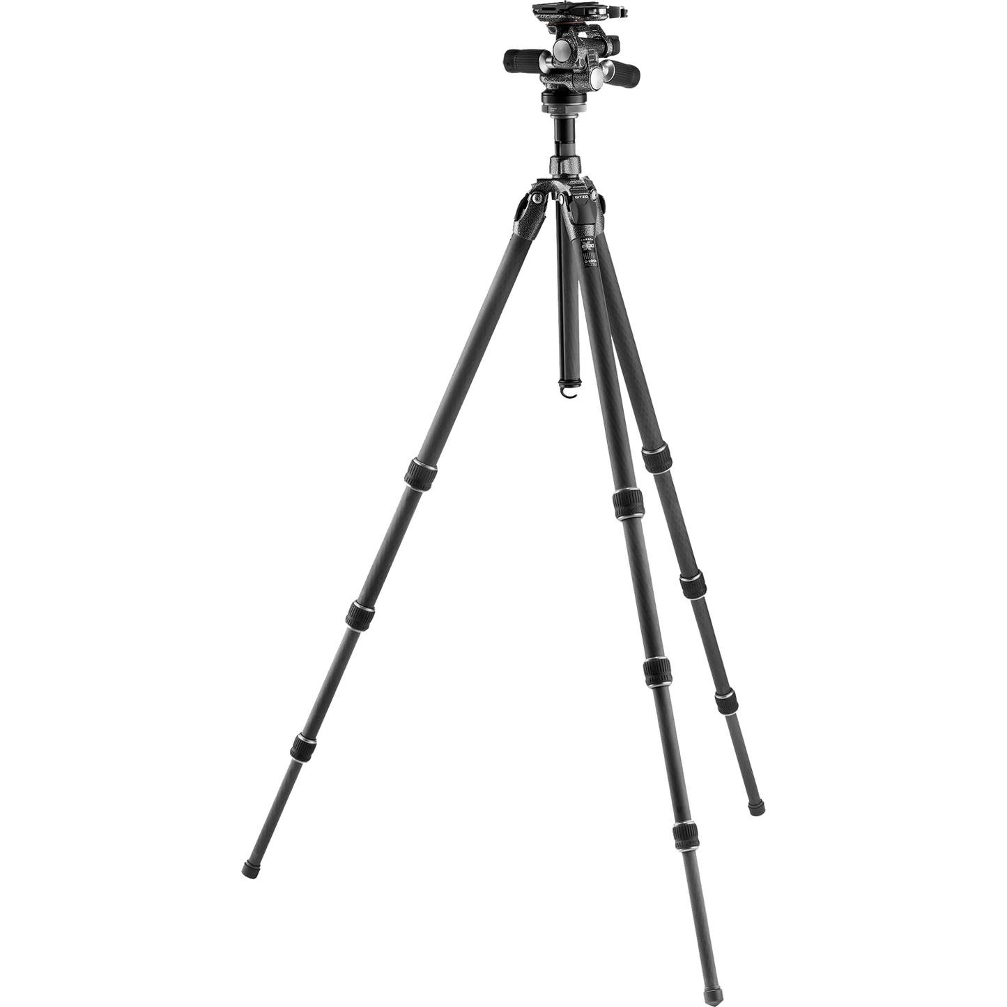 Gitzo GT2542 Mountaineer Series 2 Carbon Fiber Tripod with GHF3W 3-Way Fluid Head Kit