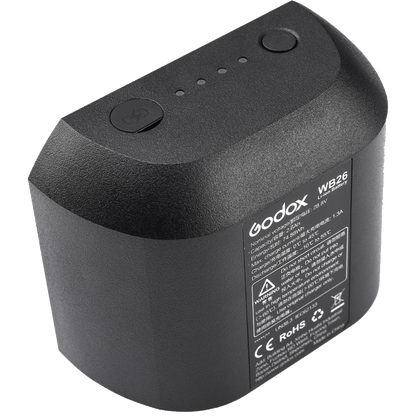 Godox WB26 Rechargeable Lithium-Ion Battery Pack for AD600Pro Flash
