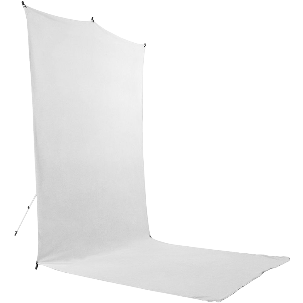 Savage Backdrop Extended Travel Kit (White, 1.52x3.66m)
