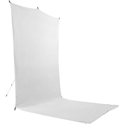Savage Backdrop Extended Travel Kit (White, 1.52x3.66m)