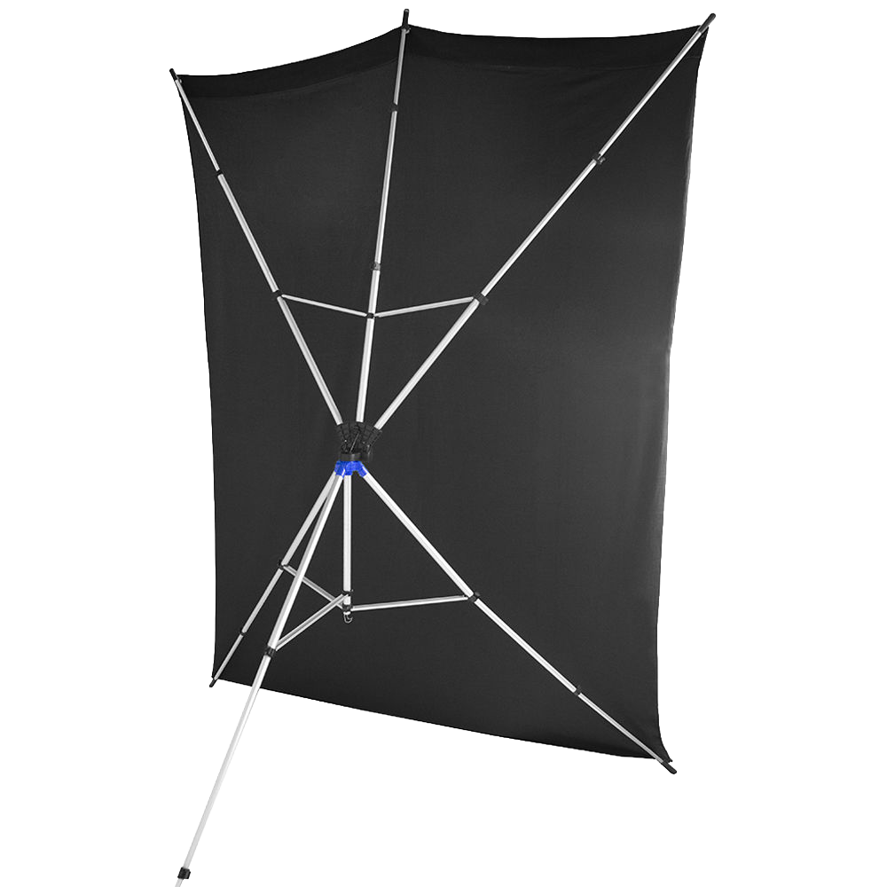 Savage Backdrop Travel Kit (Black, 1.52x2.13m)