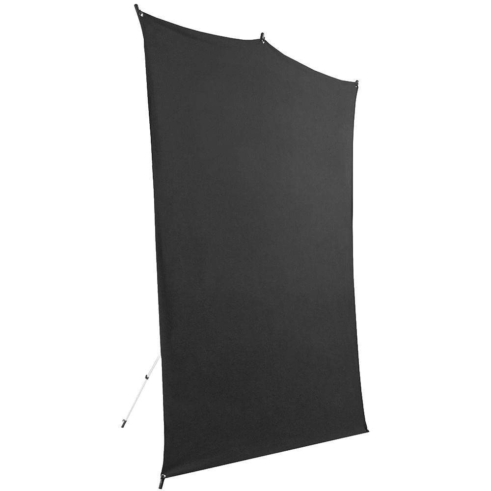 Savage Backdrop Travel Kit (Black, 1.52x2.13m)