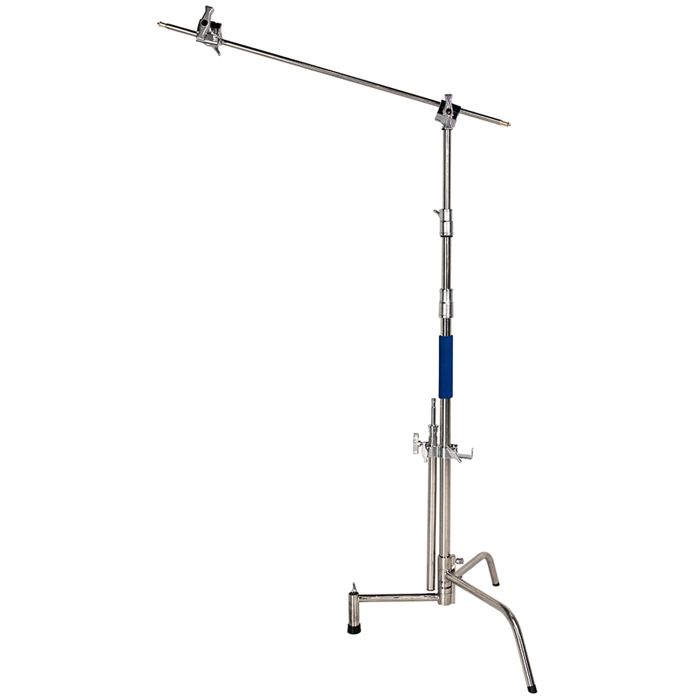 Savage C-Stand with Grip Arm and Turtle Base Kit (Stainless Steel 9.5')