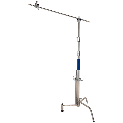Savage C-Stand with Grip Arm and Turtle Base Kit (Stainless Steel 9.5')