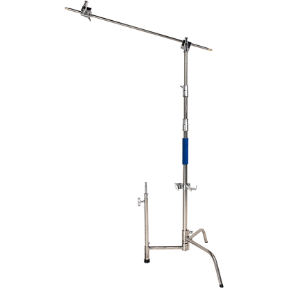 Savage C-Stand with Grip Arm and Turtle Base Kit (Stainless Steel 9.5')