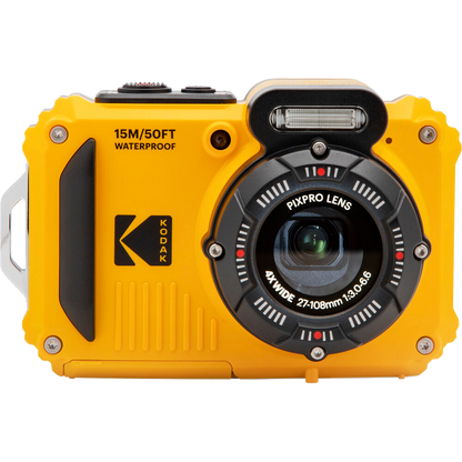 Kodak PIXPRO WPZ2 Digital Camera (Yellow)