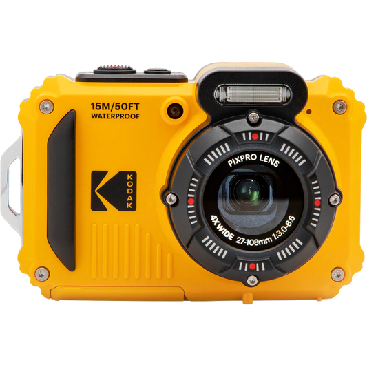 Kodak PIXPRO WPZ2 Digital Camera (Yellow)