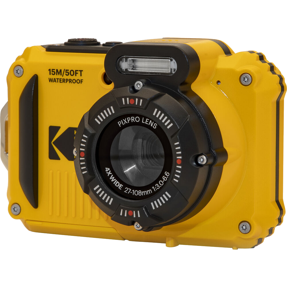 Kodak PIXPRO WPZ2 Digital Camera (Yellow)