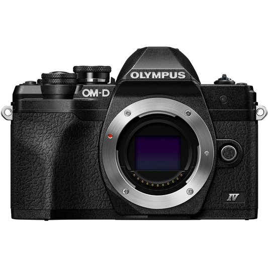Olympus OM-D E-M10 Mark IV Mirrorless Camera (Black)