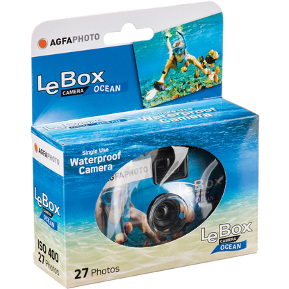 AgfaPhoto LeBox Ocean - Waterproof Camera - 27 Exposures