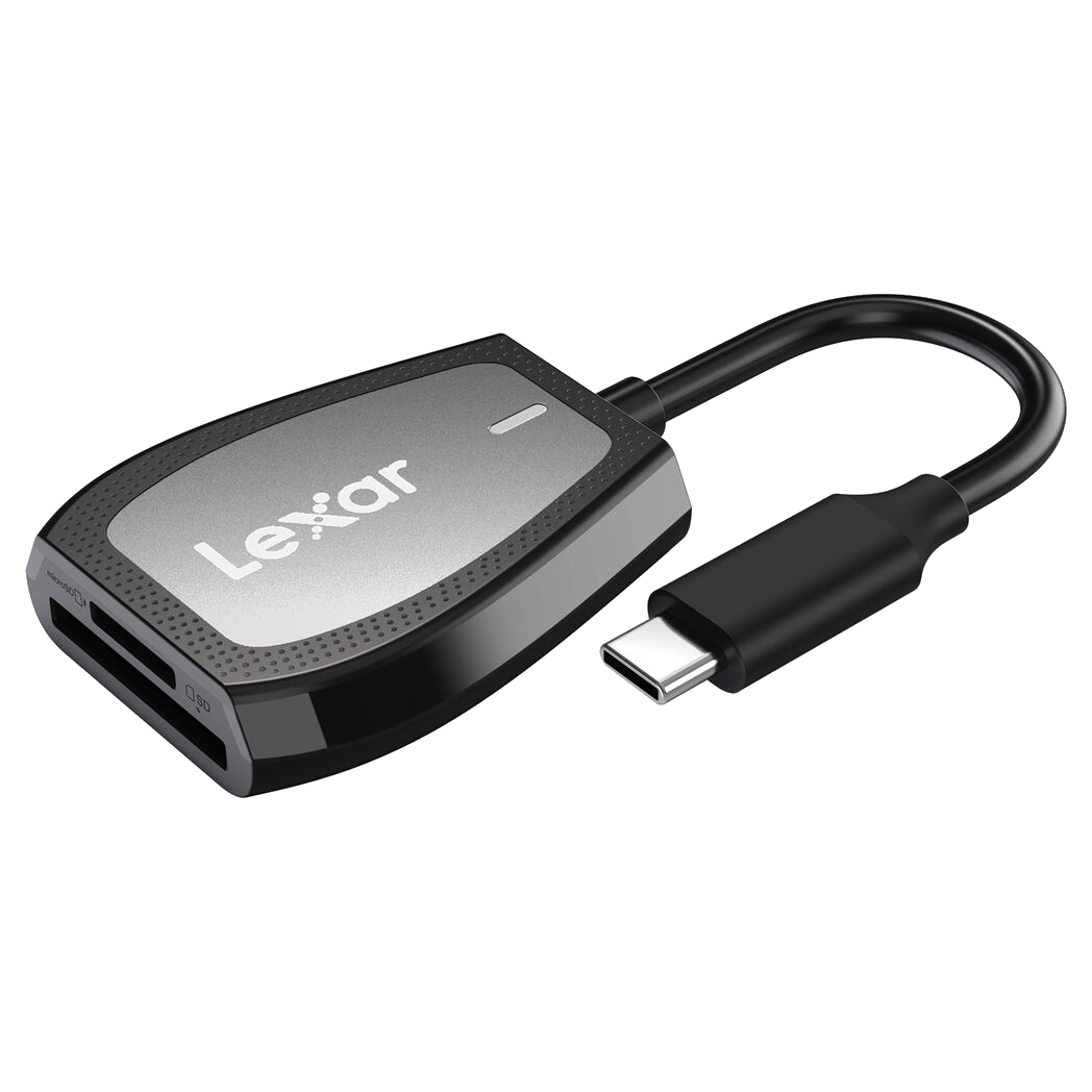 Lexar Professional USB Type-C Dual-Slot Card Reader