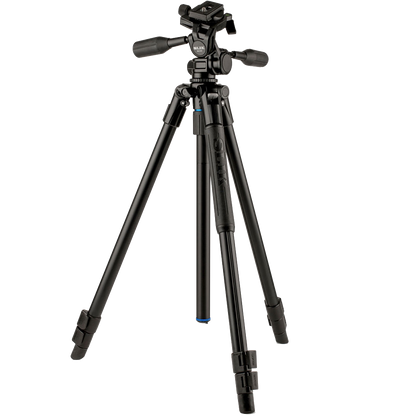 SLIK Pro AL-323-3W Aluminum 3-Section Tripod with Arca-Type 3-Way Pan-Tilt Head