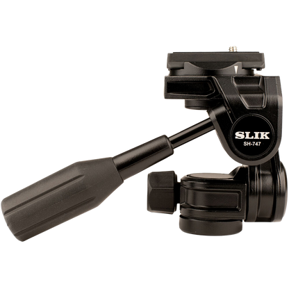 SLIK Pro AL-323-3W Aluminum 3-Section Tripod with Arca-Type 3-Way Pan-Tilt Head