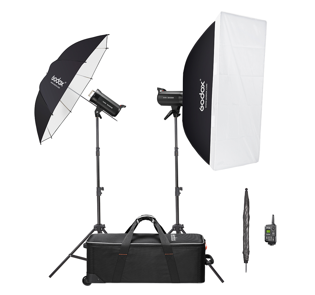 GODOX SK400II-E Dual Studio Flashes Kit