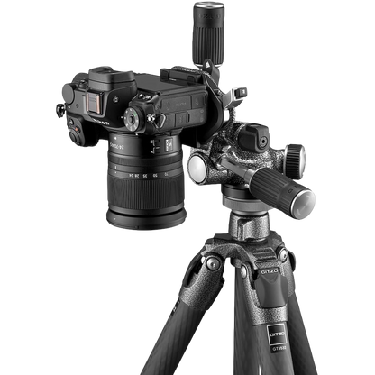 Gitzo GT3532 Mountaineer Series 3 Carbon Fiber Tripod with 3-Way Fluid Head Kit